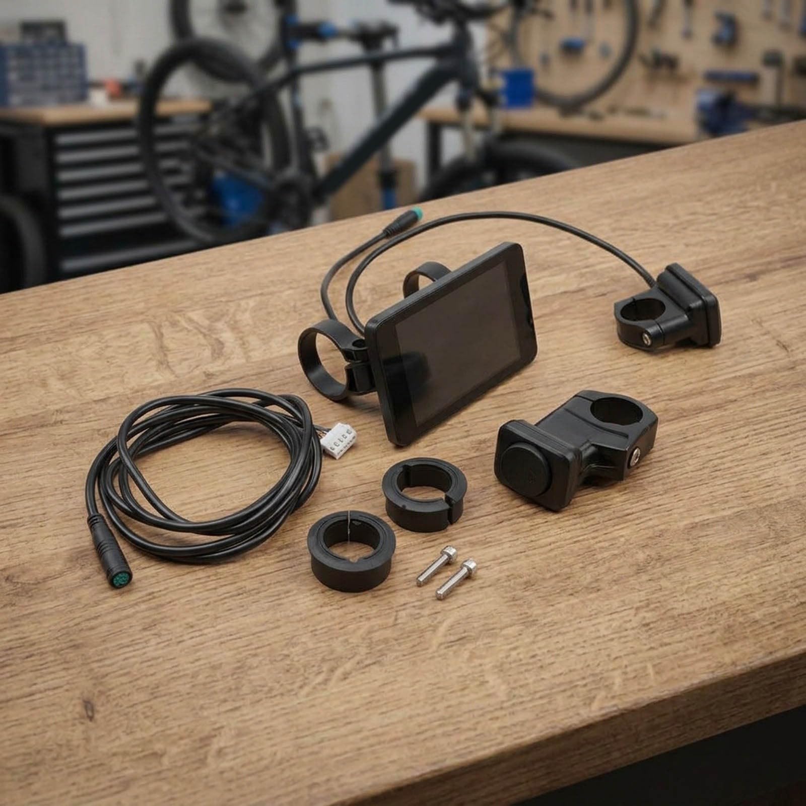 Pantalla LCD Color para t8 para E-Bike 24-72V para bafang Pantalla