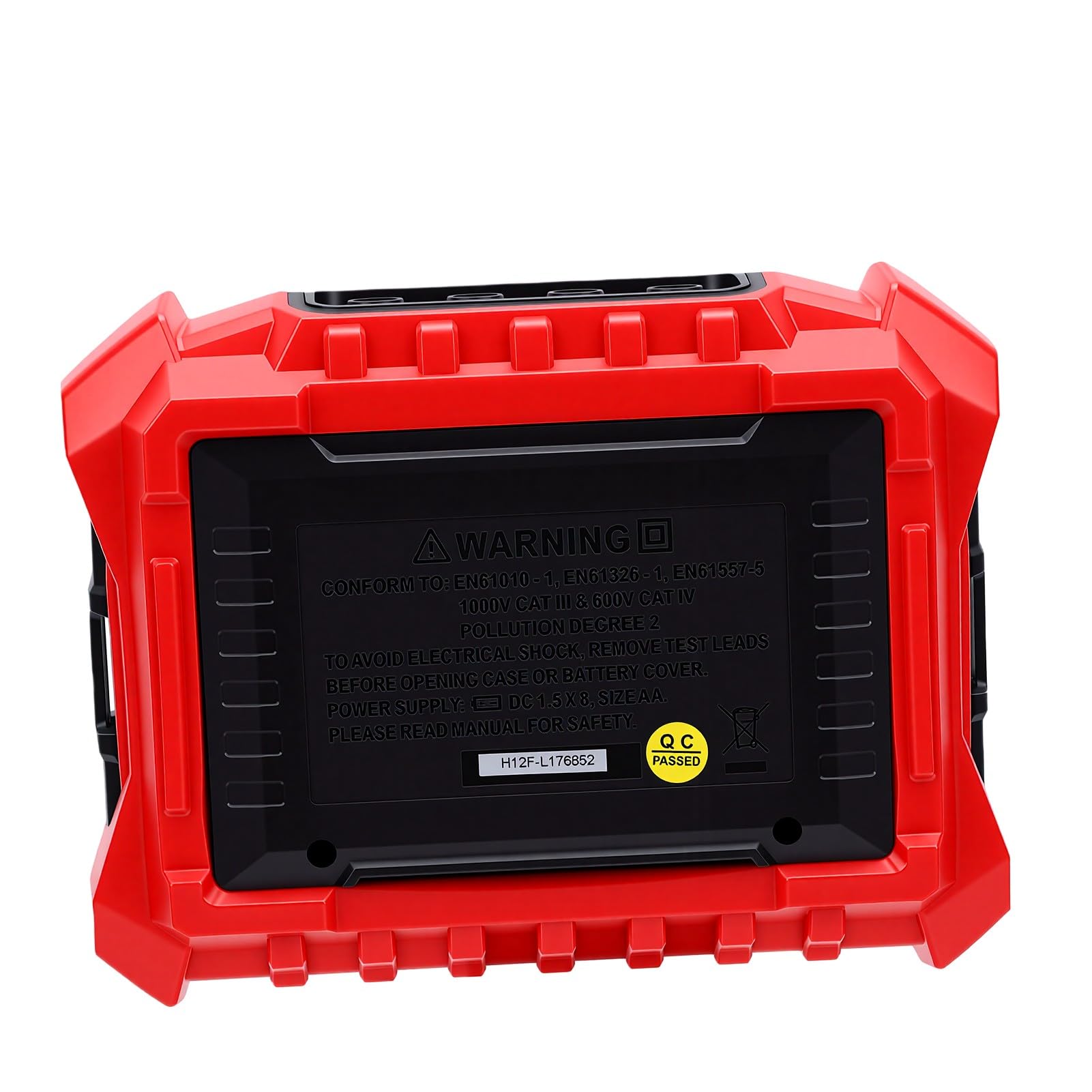 Megaomomierz Tester Izolacji Cyfrowy Wysokiej Dokładności 0MΩ do 100GΩ do Konserwacji Elektrycznej w Systemach HVAC i Silnikach 180x140x65mm