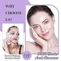 Vista 6 de Removedor de pestañas para pestañas en racimo Removedor de pestañas en racimo 100ML Removedor de pegamento de pestañas en racimo Removedor