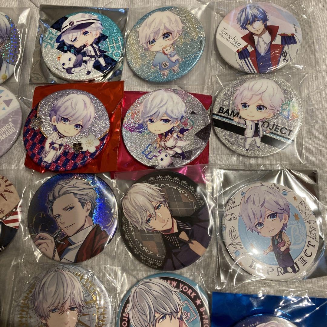 Amazon.co.jp: B-PROJECT Bプロ 北門倫毘沙 缶バッジ 25点セット