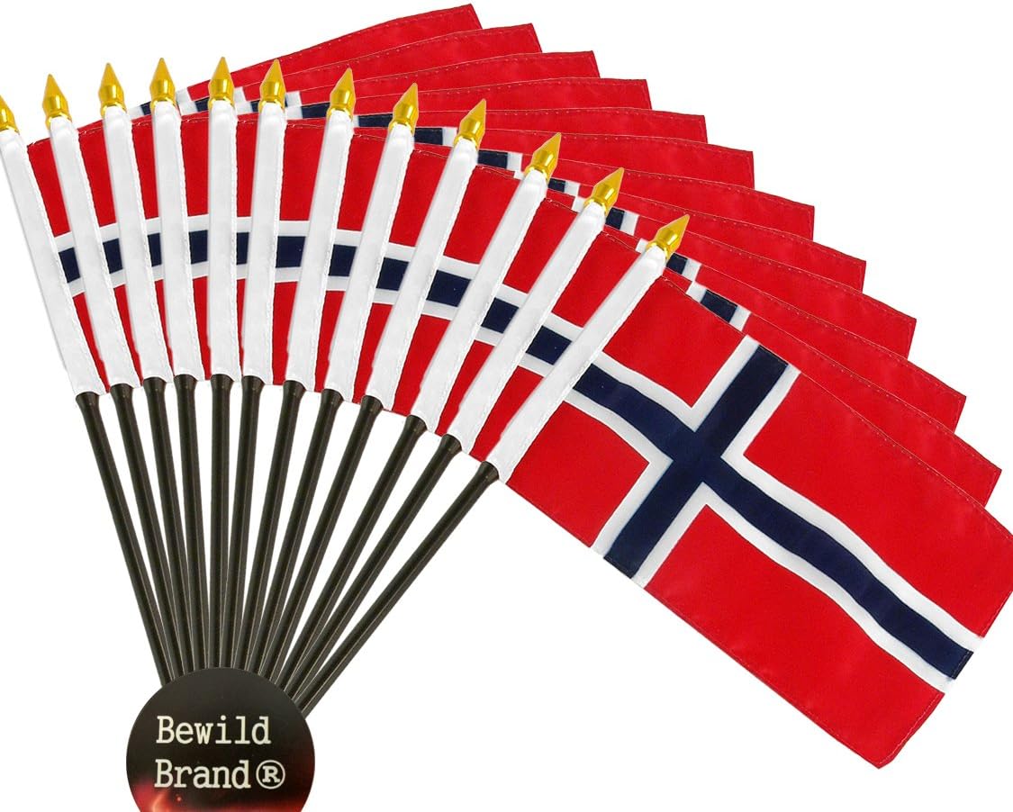 4x6 Inch Norway Flag image 2