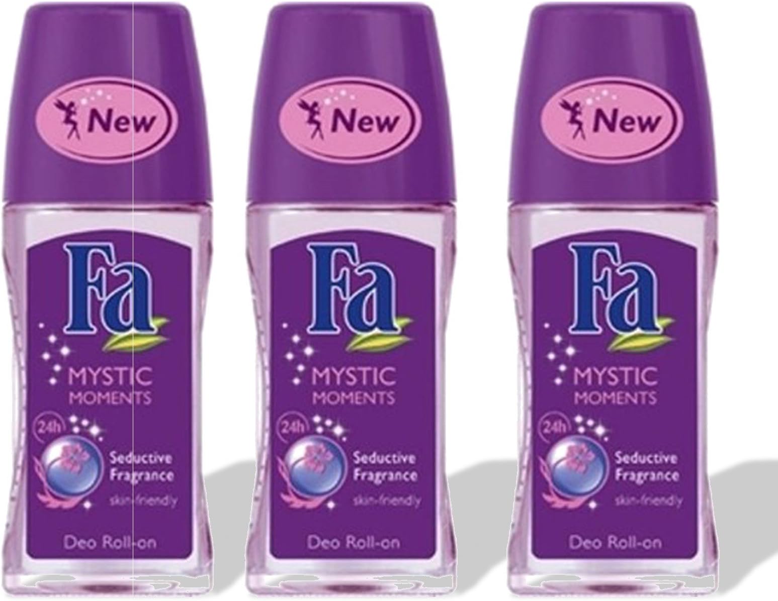 Fa Deodorant 1.7 Ounce Roll-On Mystic Moments (50ml) (3 Pack)