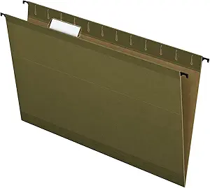 Pendaflex SureHook Reinforced Hanging Folders, Legal Size, 20/Box