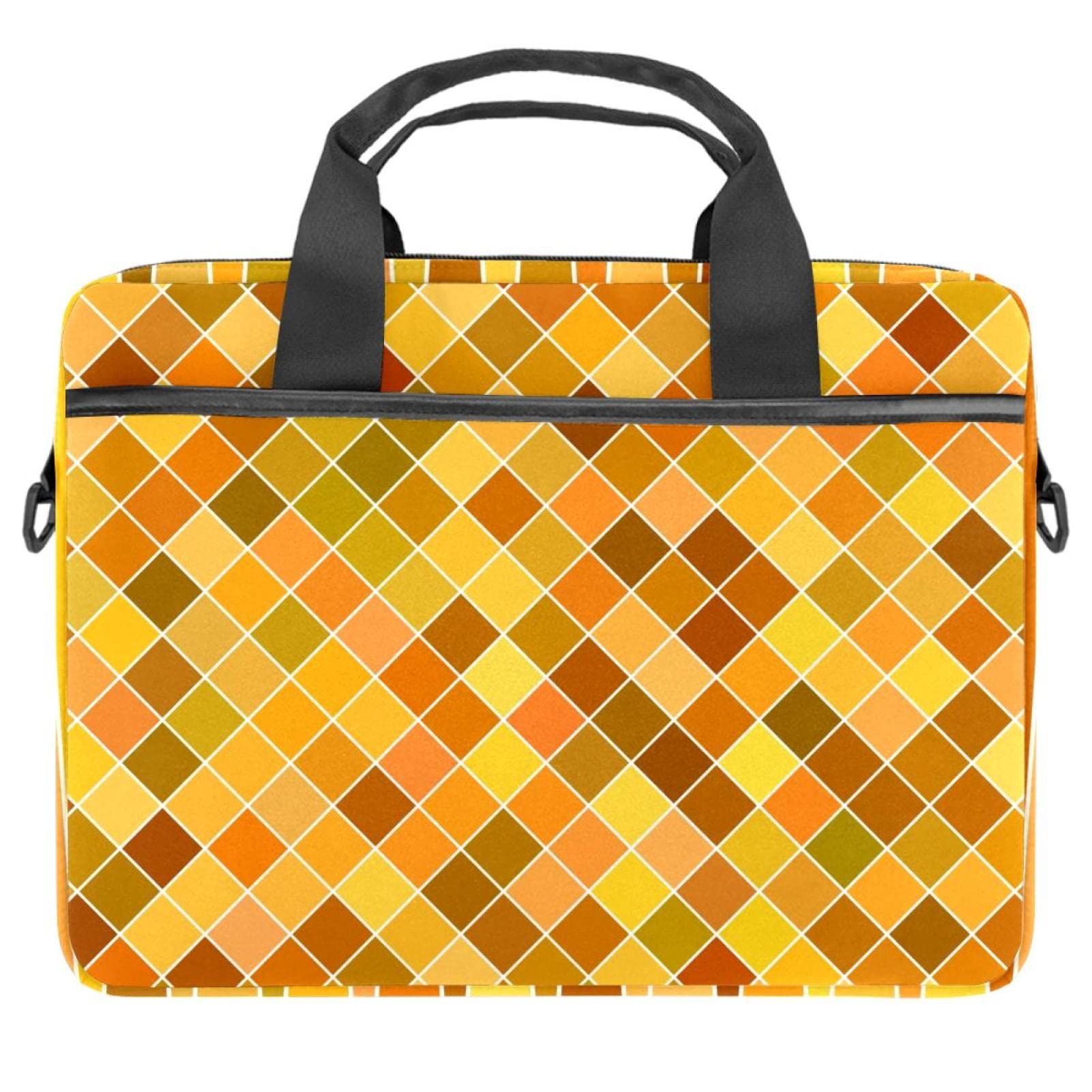 Memphis Bolso bandolera de hombro para laptop 13.3 funda maletín amarillo Multicolor 07 portátil 7