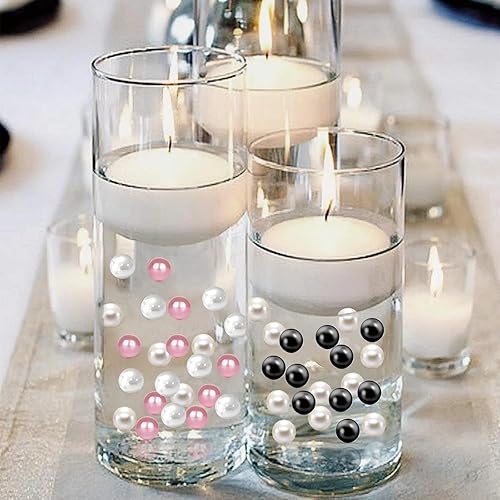 Miniatura 4 de 900 perlas de relleno de jarrón de 0.315 pulgadas, sin agujero, para rellenos de jarrón para jarrón, cuentas de maquillaje para soporte para