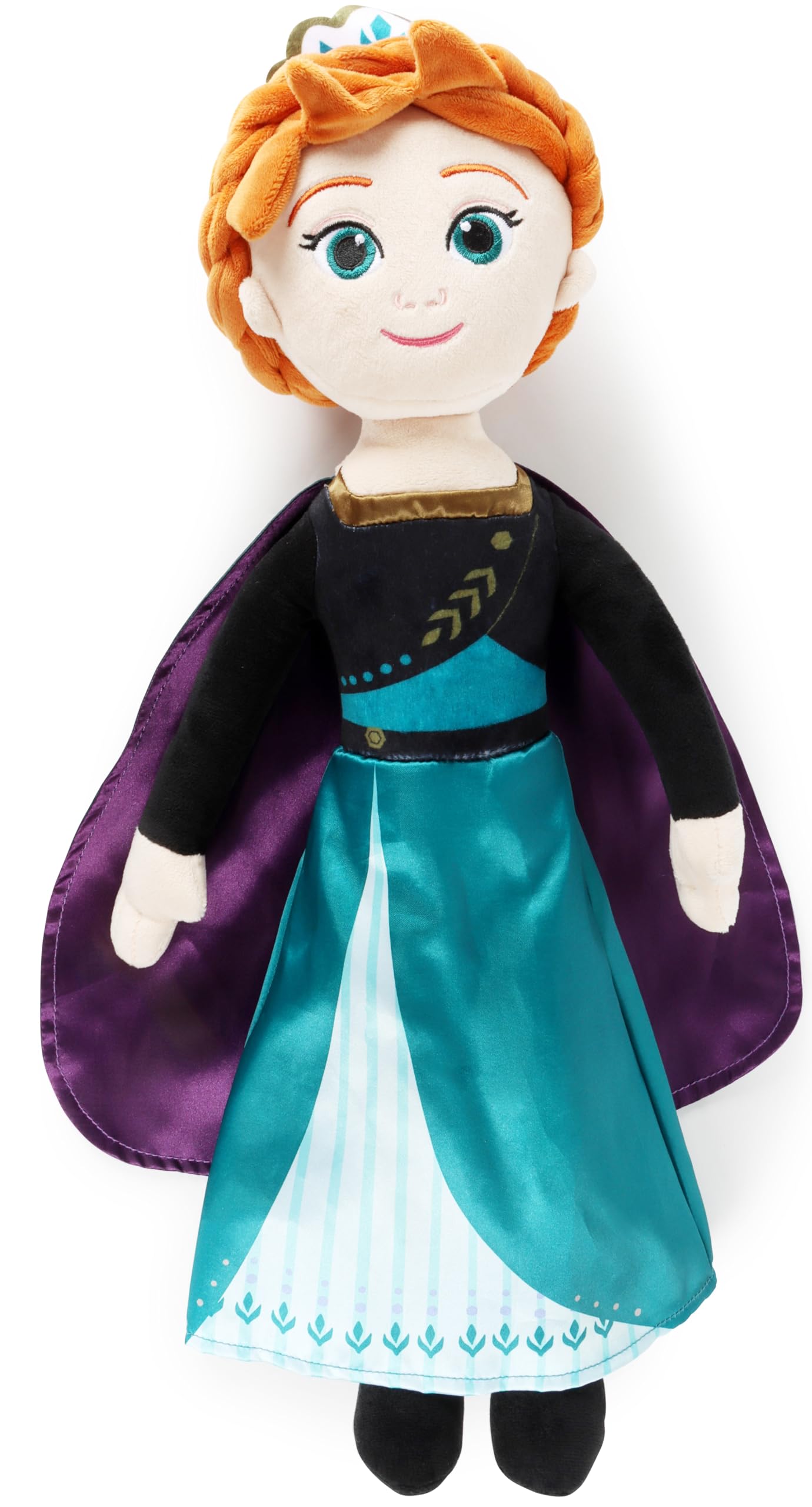 Jay Franco Kids Plush Pillow Buddy - 22 Inches Ultra-Soft Stuffed Plushie & Cozy Pillow, Official Licensed Product, Multi - Princess Anna
