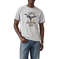 Levi's SS Relaxed Fit Tee T-Shirt, Western Wind Eagle M