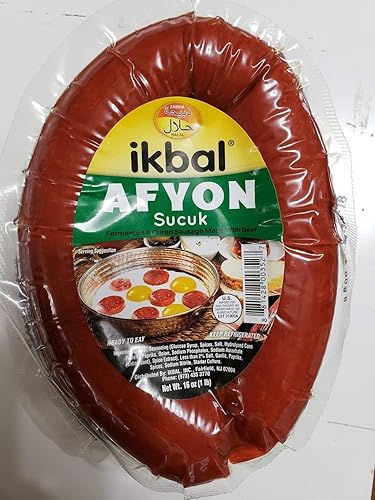 Ikbal Sujuk Soudjouk Sucuk Halal Estilo Afyon