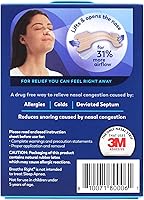 Vista 2 de Breathe Right Tiras nasales Original Tan Small/Medium 30 ea (Paquete de 4)