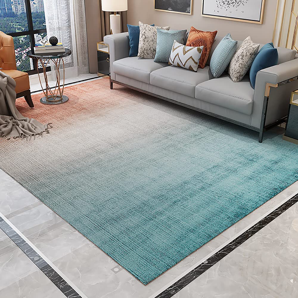 Tapis à zone shaggy grand format Ruby Lil pour salon et jeux