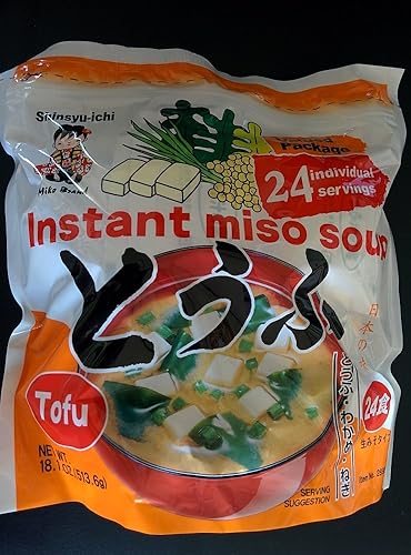 Miko Shinsyu-ichi Miko - Sopa instantánea de miso - 18.11 oz - 24 porciones