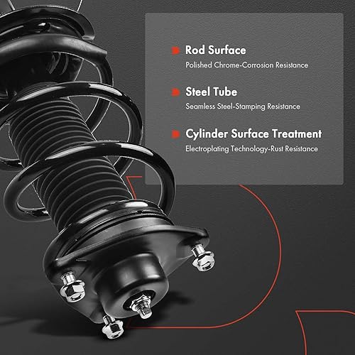 Miniatura 5 de A-Premium Par delantero (2) Conjunto completo de puntal y muelle helicoidal compatible con Hyundai Tucson 2010-2013 Kia Sportage 2011-2016