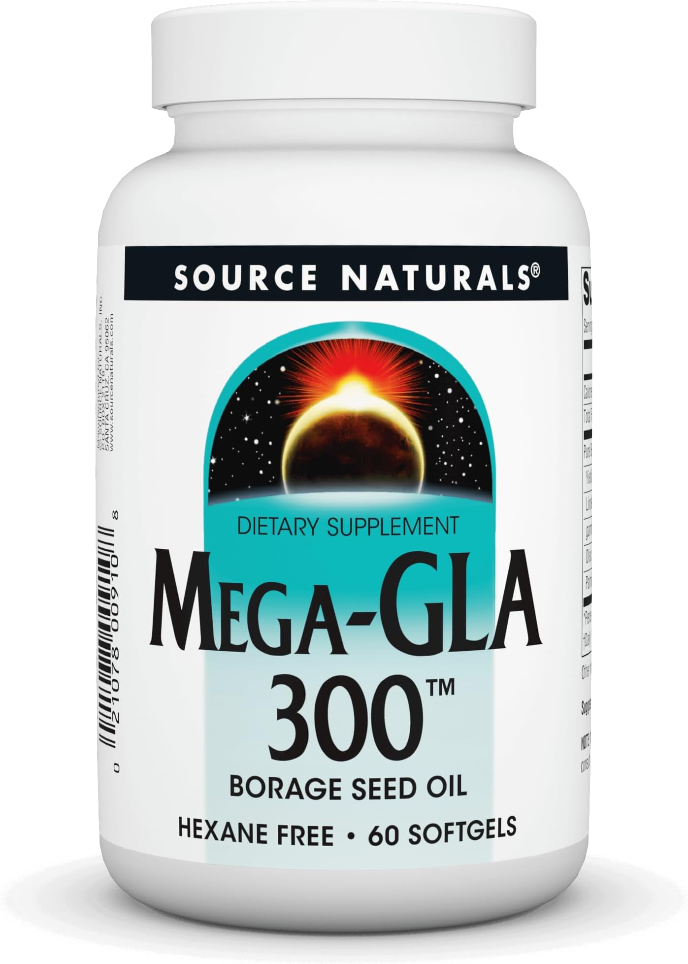 Source Naturals Mega-GLA 300 Softgel - 60