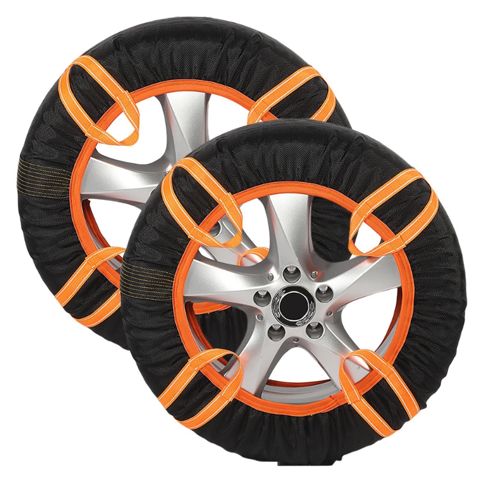 Catena per da neve per auto, copertura antiscivolo per pneumatici da neve | Copertura per pneumatici antiscivolo resistente alle basse temperature per camion,