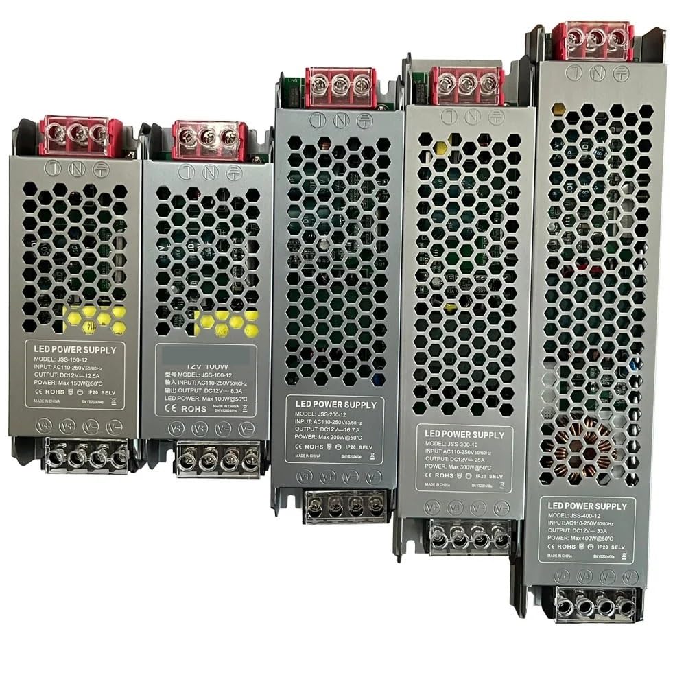 IINKUEYK 110-250V to 24V 150W Mute Lighting LED Light Driver Power