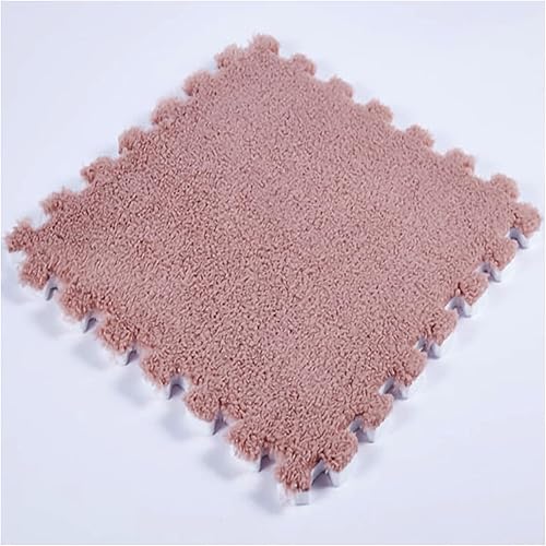 Miniatura 9 de Azulejos de espuma entrelazados para alfombras, alfombra esponjosa, tapete de juego de rompecabezas de espuma, tapete de escalada suave de 12 x 12