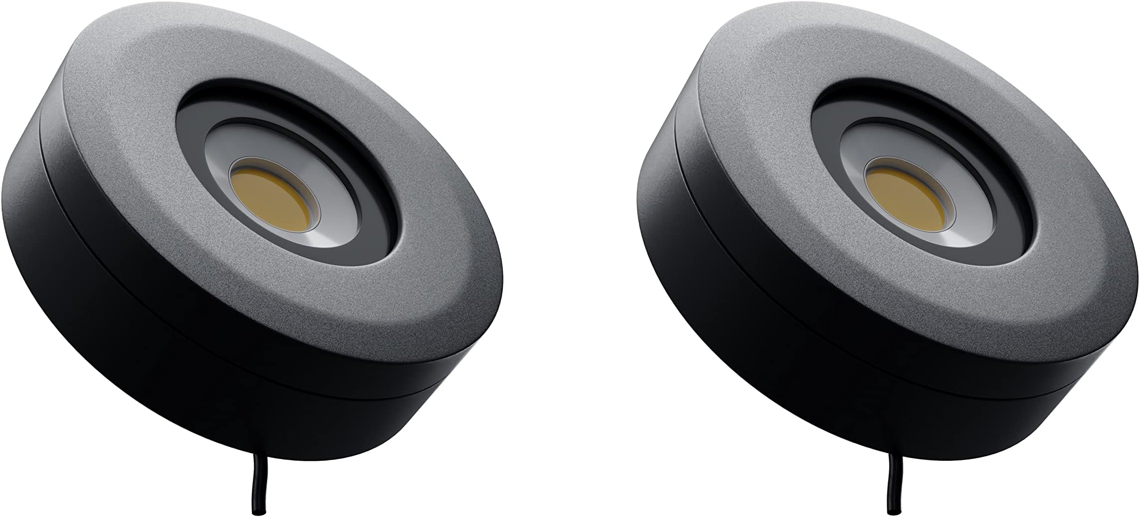 Nortek Platina+ 5W COB LED Surface Spotlight | Focus Light for Ceiling, Mirror, Bathroom & Wall Decor | IP66 Waterproof Anti-Glare Light for Balcony, Staircase & Indoor Use | Warm White – Pack of 2