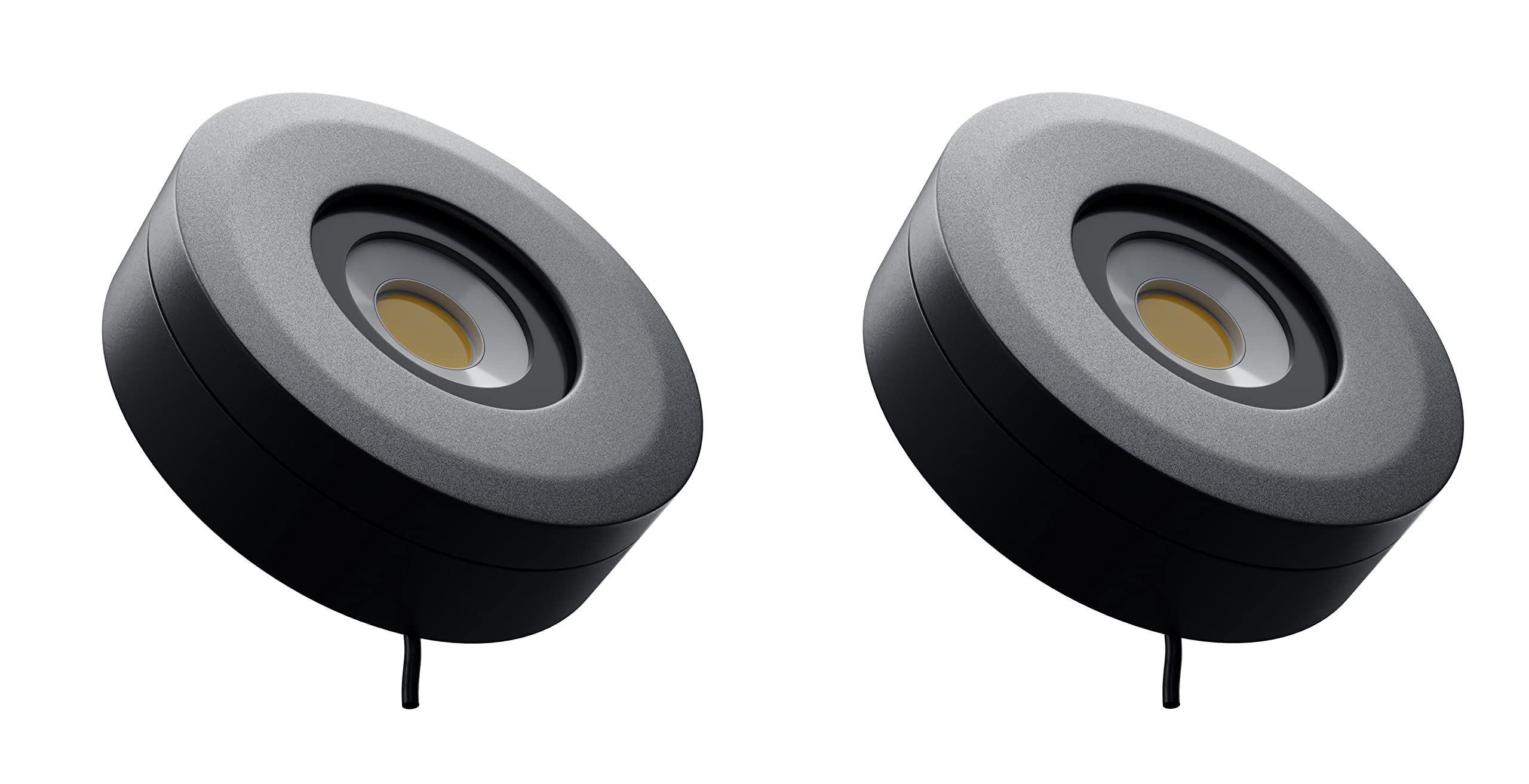 Nortek Platina+ 5W COB LED Surface Spotlight | Focus Light for Ceiling, Mirror, Bathroom & Wall Decor | IP66 Waterproof Anti-Glare Light for Balcony, Staircase & Indoor Use | Warm White – Pack of 2