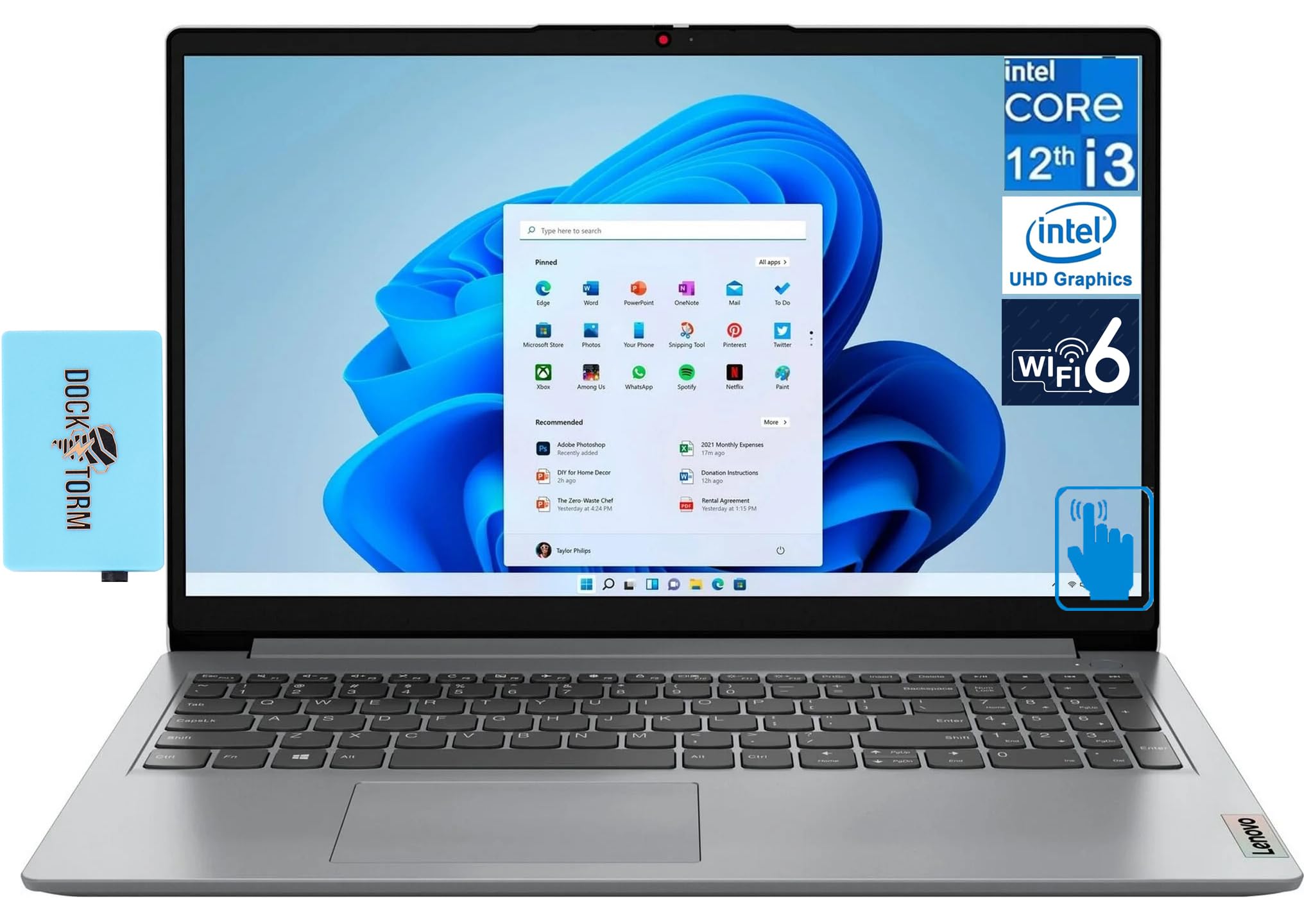 Amazon.com: Lenovo Ideapad 1i School & Business Laptop 15.6