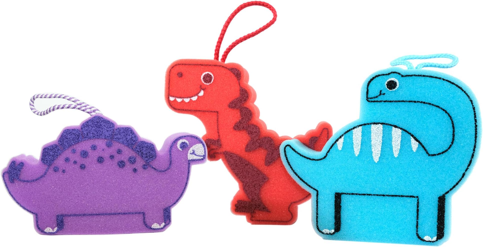 Bathtime Buddies Fun Dino Sponges, Bath Toys For 3 Year Olds, Fun & Education...