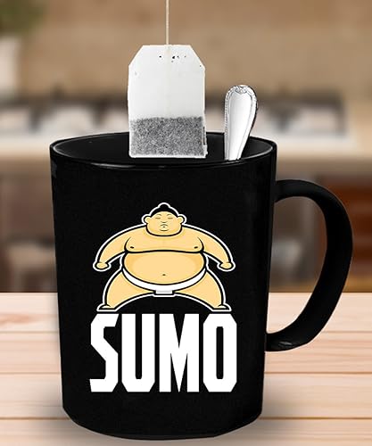 Miniatura 5 de Sumo Taza de café – 11 oz. Sumo divertido regalo.