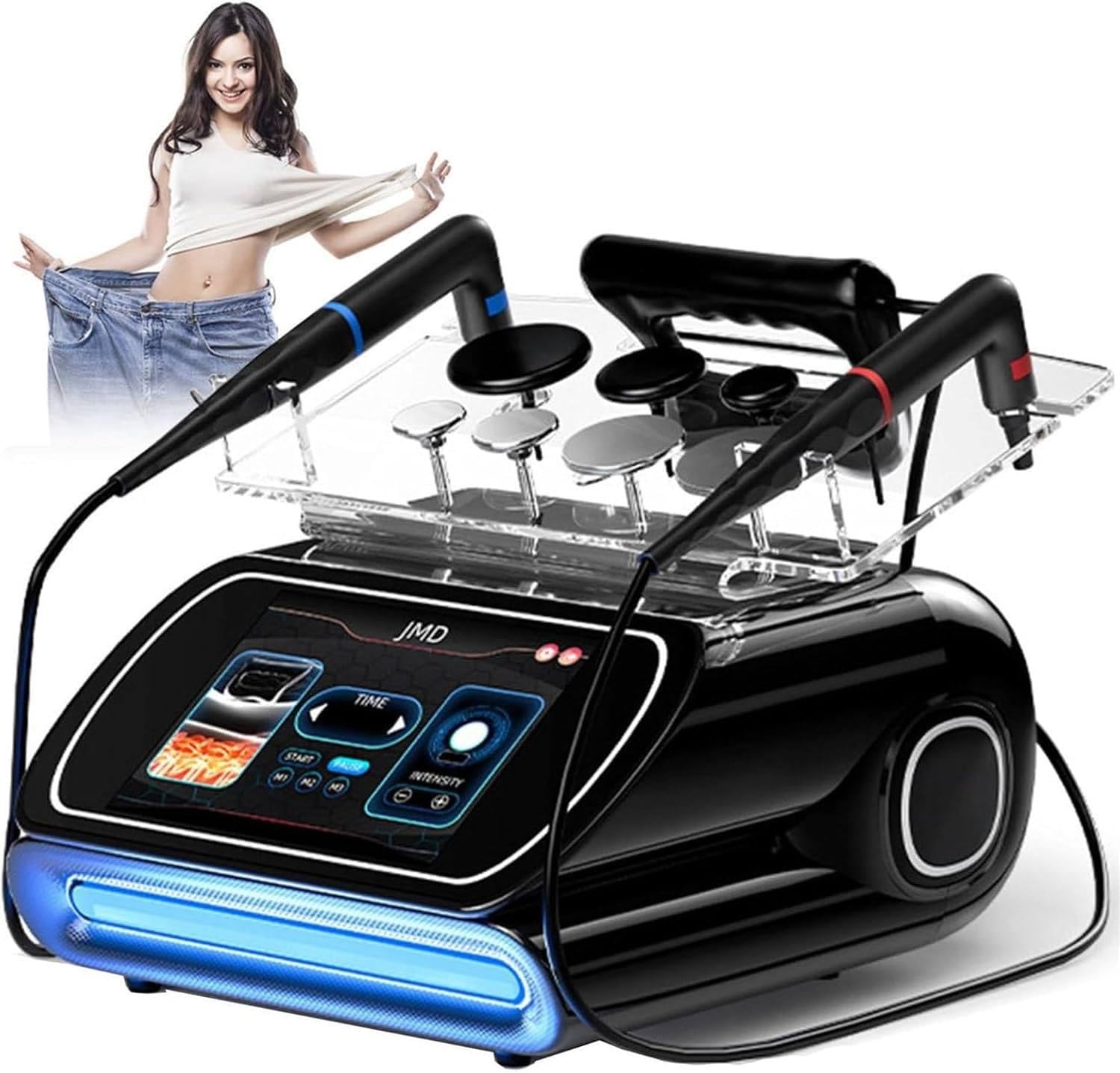 Appareil diathermie 448 kHz Tecar haute performance pour soin silhouette et visage