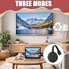 Chromecast, HD Wireless Display Adapter, Chromecast Device for TV 4K, Plug and Play, 2.4/5G Dual Band WiFi Dongle for TV Support Airplay/DLNA/Miracast for Android/Windows/iOS/Mac OS
