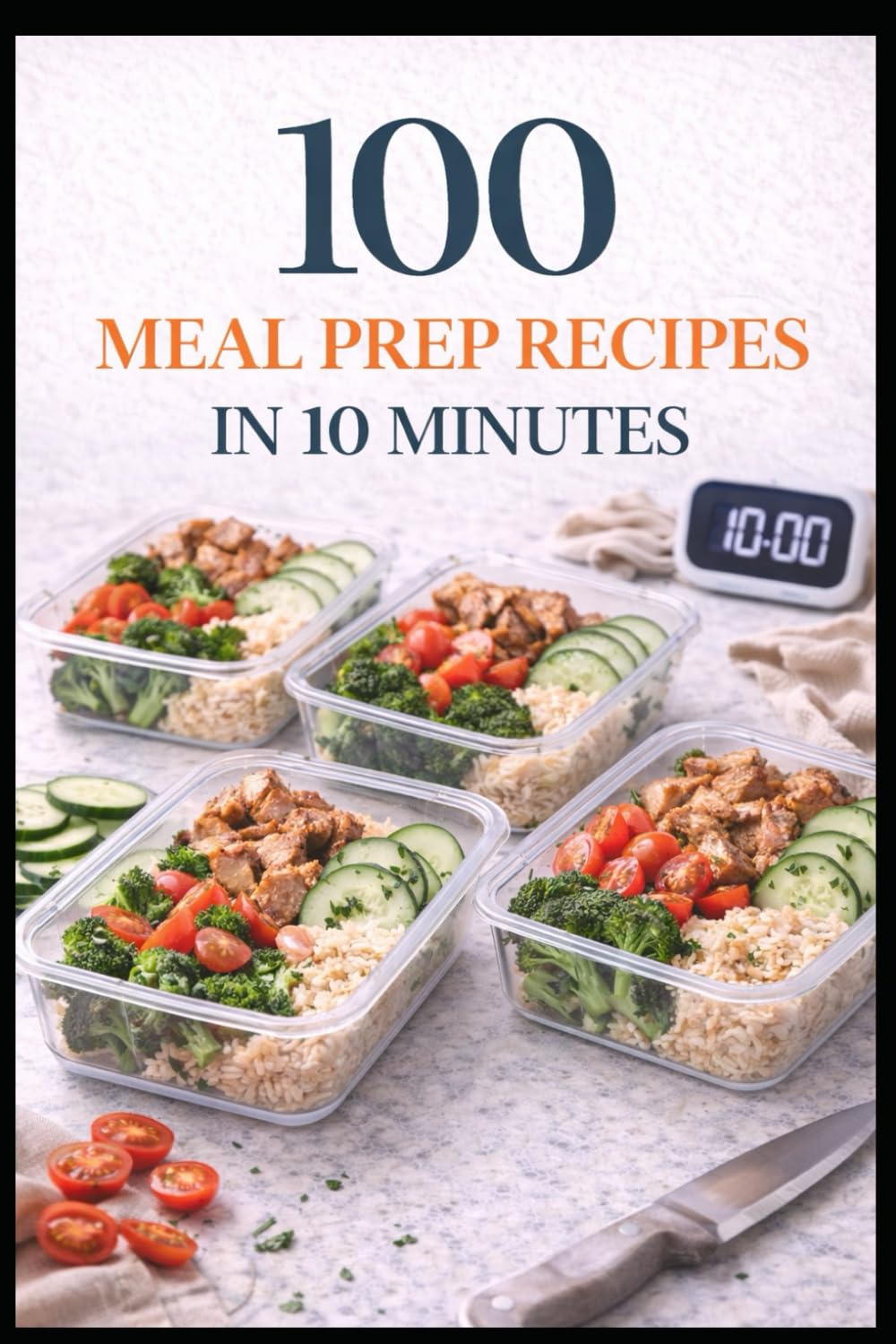 100 Meal Prep Recipes in 10 Minutes: Fast, Simple Meals for Busy Weeks and Real Life (100 Recipes)