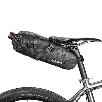 防水仕様 自転車用サドルバッグ 大容量4.5Lで 楽天市場】自転車 サドルバッグ 全防水 ブラック 容量1.5L