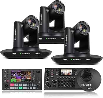 Amazon.com : FoMaKo 4K 30x NDI PTZ Camera,30x Optical Zoom,for