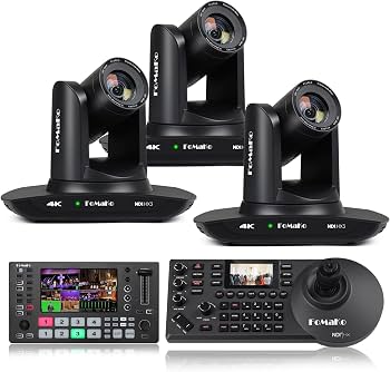 Amazon.com : FoMaKo 4K 30x NDI PTZ Camera,30x Optical Zoom,for
