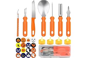 Pumpkin Carving Kit Tools for Halloween Decorations Gifts