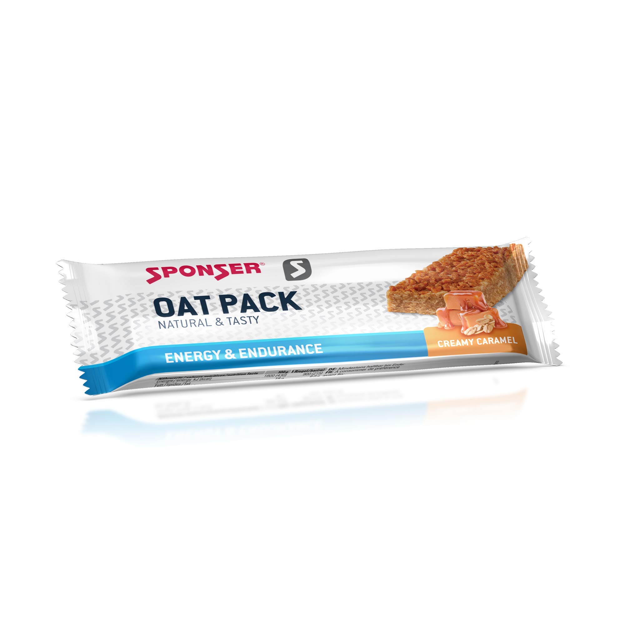 SPONSER Energieriegel Oat Pack Haferriegel Creamy-Caramel 50g