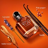 Emporio Armani Stronger with You Intensely Eau de Parfum, Armani Beauty for Men, Fougère-Amber-Woody Fragrance with Notes of Pink Pepper, Lavender, and Vanilla, 100ml - 2