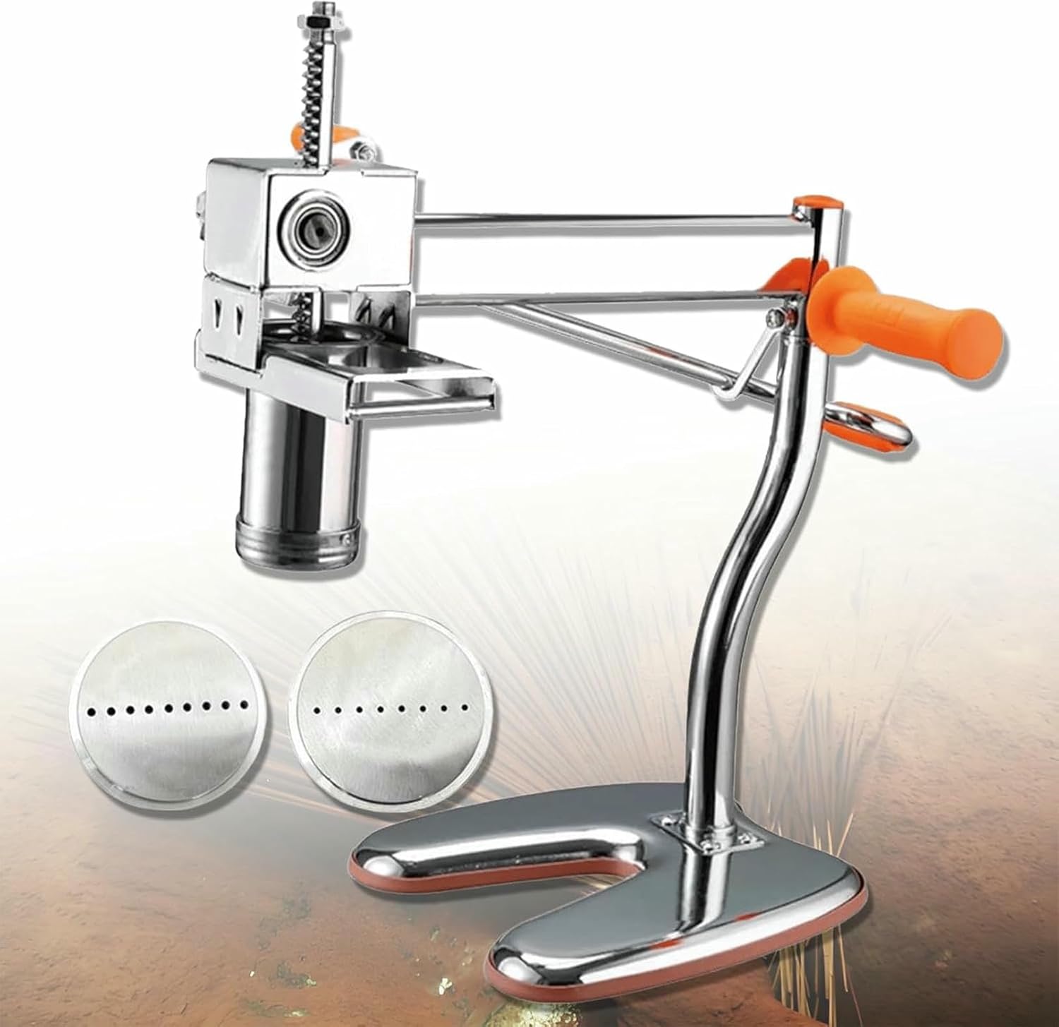 Manual Stick Incense Making Machine, Buddha Incense/Clay Extruder, Joss-Stick Maker, with 2 Different Sized Mould Plates(1.5/2.5mm), for DIY Fragrance Accessory