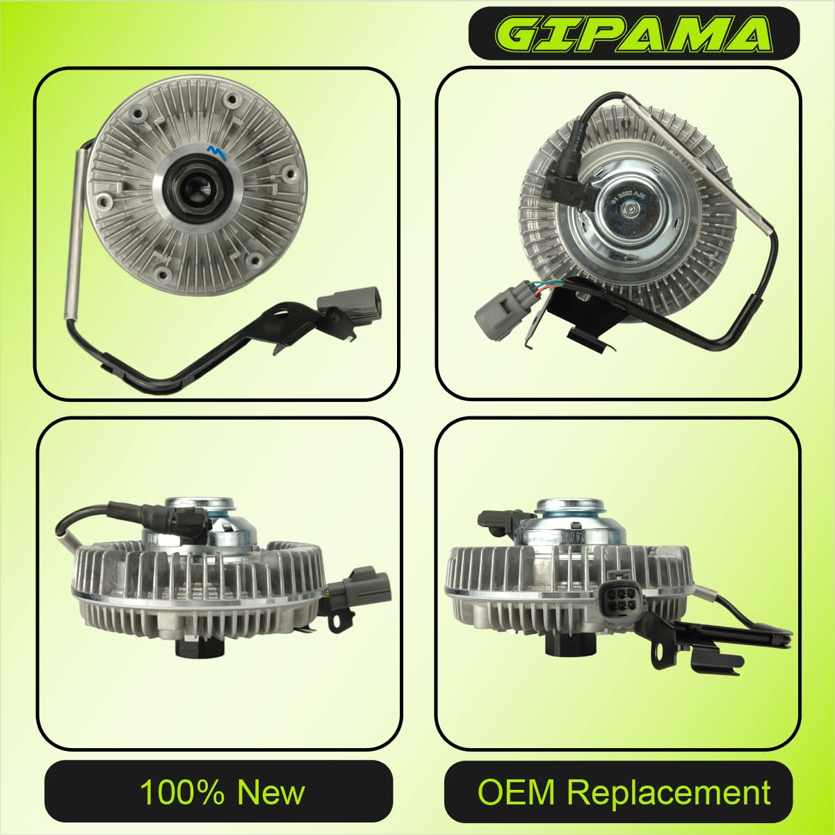 Fan Clutch For Dodge Ram 2500-5500 With Diesel Engine - New Replacement 2911297