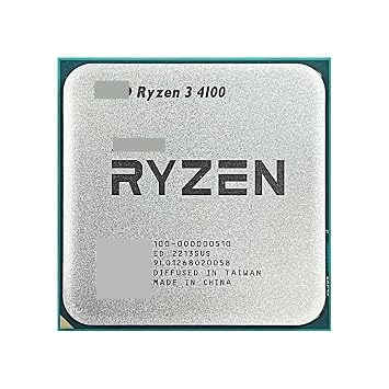ONWEBAYK CPU Processor R 3 4100 R3 4100 3.8 GHz 4-Core 8-Thread CPU Processor 7NM L3=8M 100-000000510 Socket AM4 But Without Cooler Good Performance, high Efficiency, Clear Picture