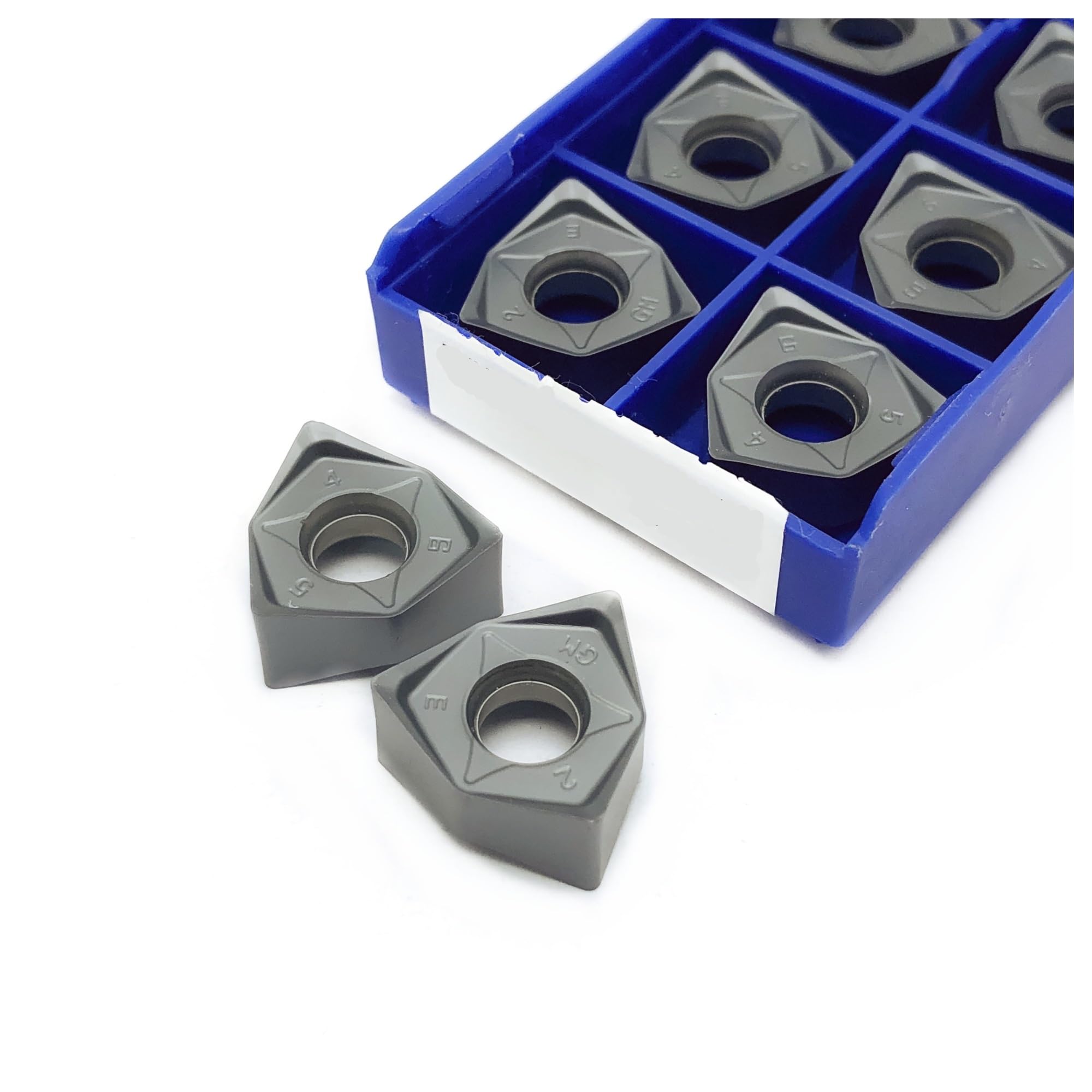 Plaquettes WNMU080608EN KT8030 pour tournage de précision sur acier et fonte