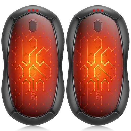 Hand Warmers Rechargeable, Electric Hand Warmers 2 Pack with Smart
