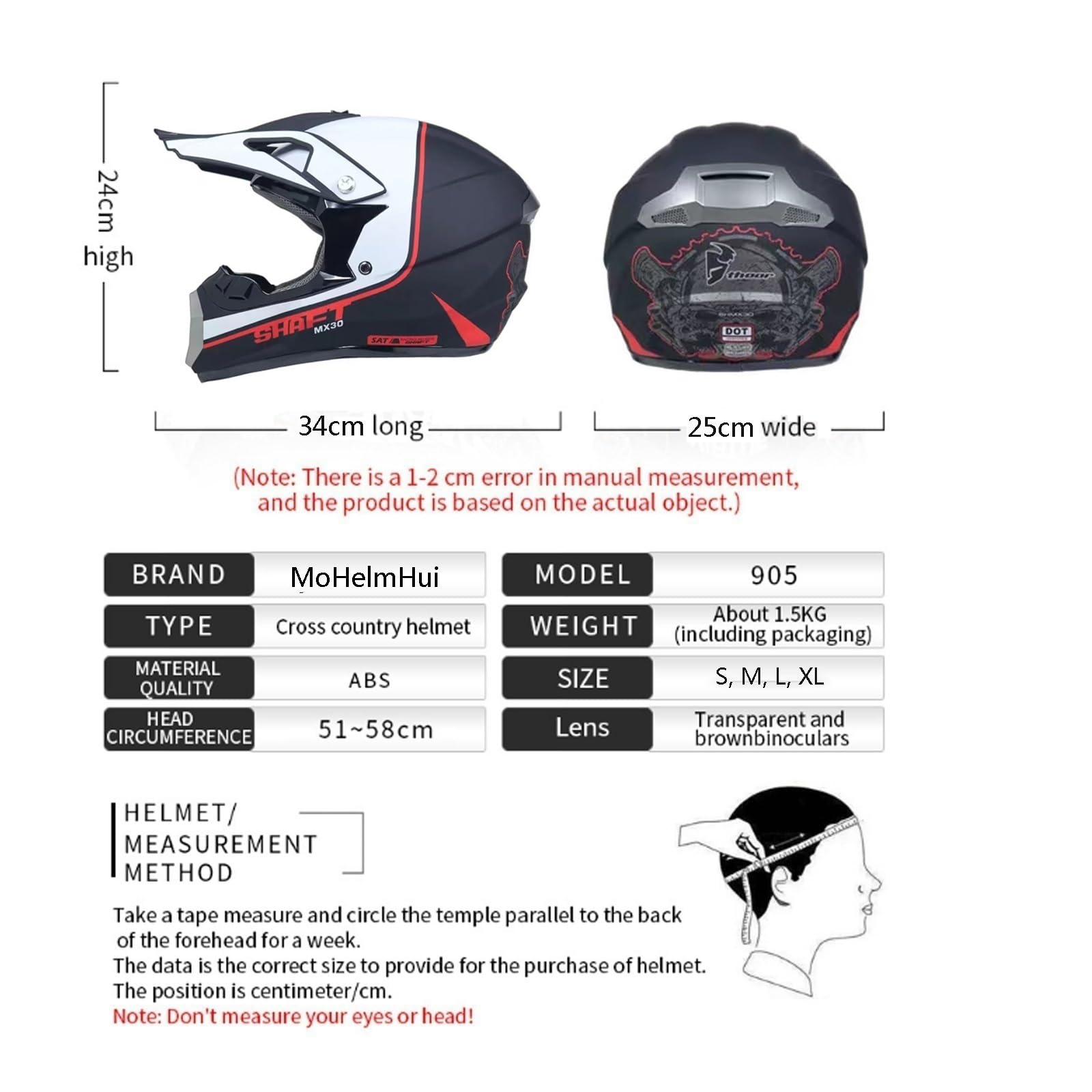 Casco da motocross Fullface MTB per bambini, con guanti, maschera, downhill, casco da moto per bambini, set da uomo, ATV, casco da moto MX Enduro, MTB, casco da moto
