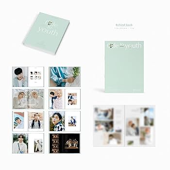 ATEEZ - 1st Photobook [ODE TO YOUTH] Photobook + Behind Book +