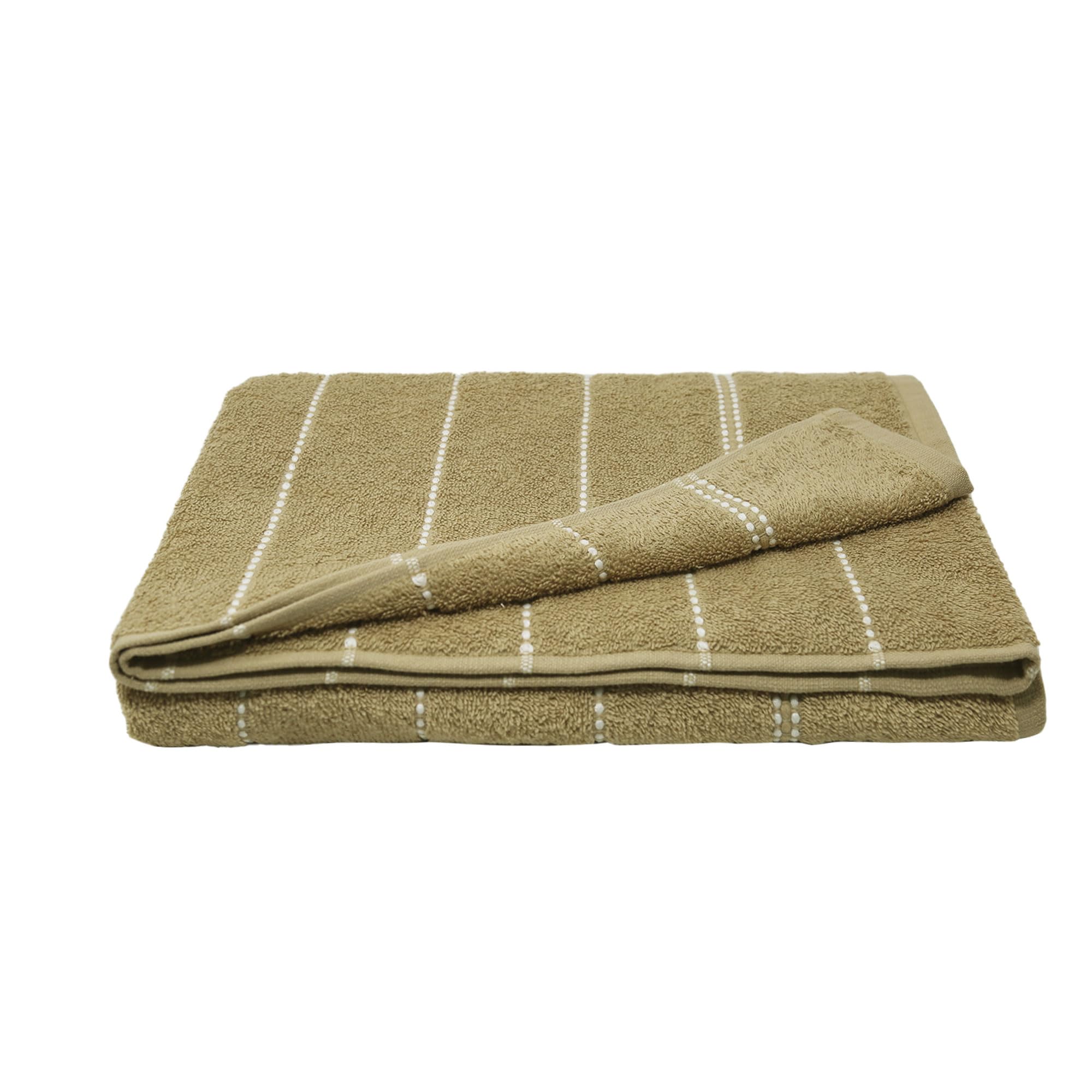TRIDENT Towels for Bath Large Size | 100% Cotton Towel for Women and Men | Sanitized Finish, Quick Dry, Travel Friendly | 150 cm x 75 cm, Incense Wood 2