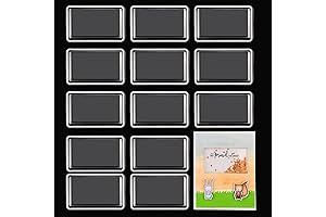 20 Pcs Plastic Rectangle Domes - Essential for Card Crafting and Art Projects