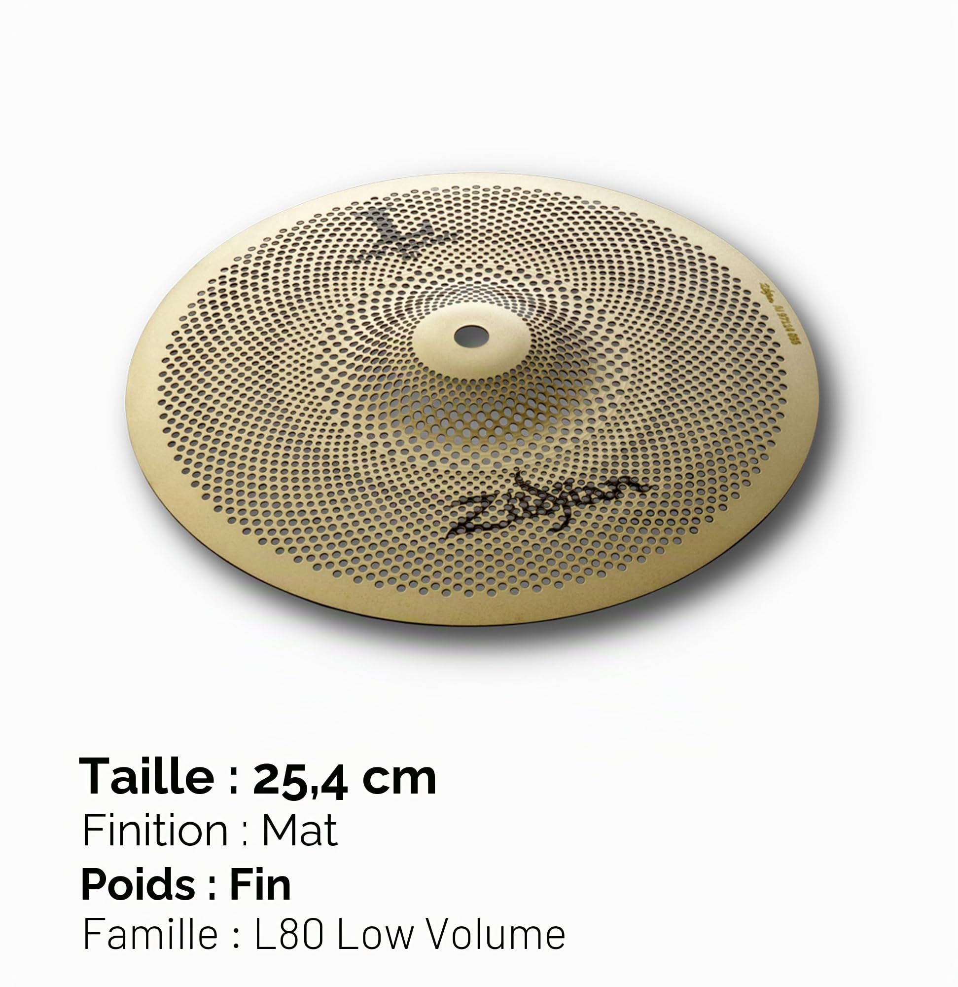 Zildjian L80 Series - Low Volume 10" Splash Cymbal