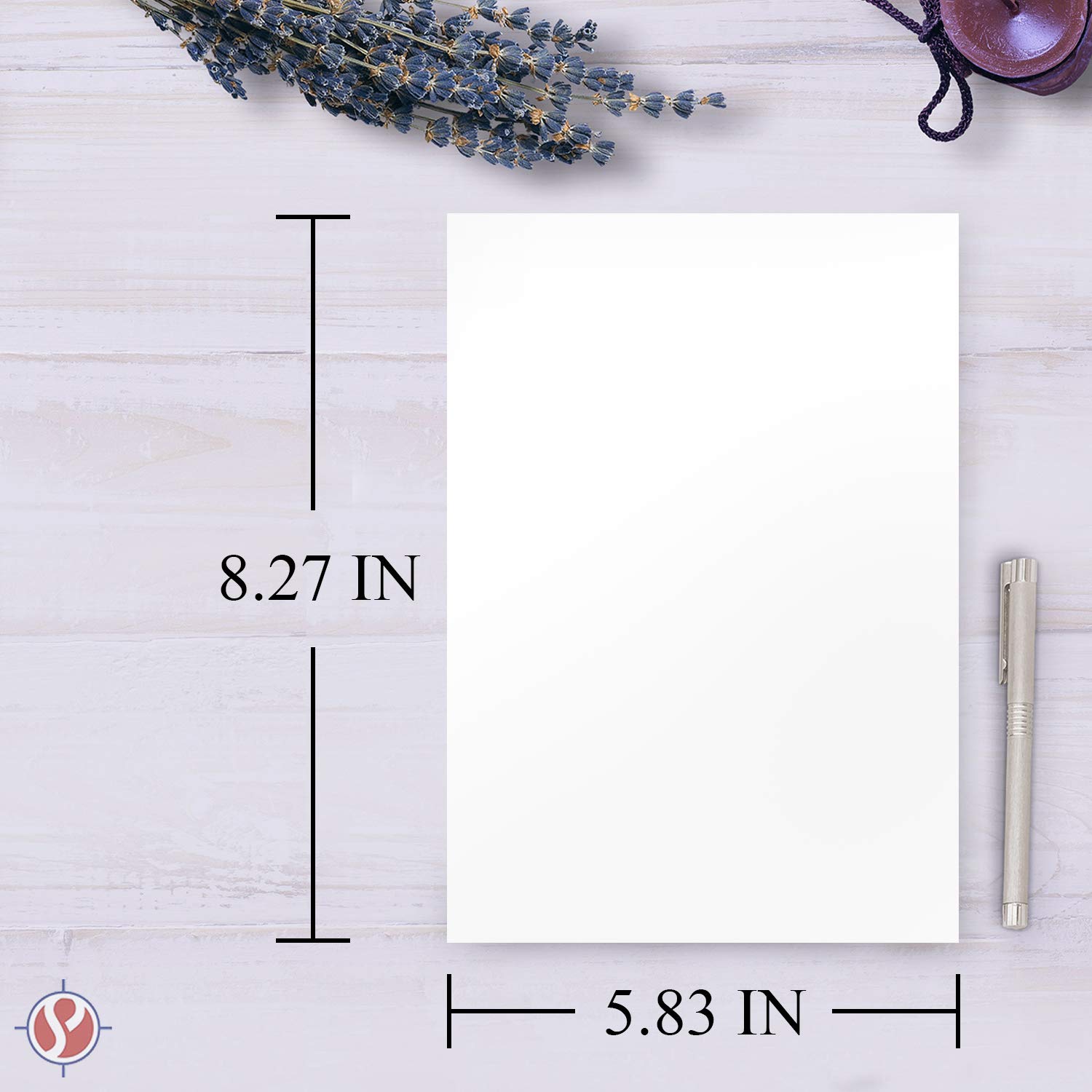 Papel blanco multiusos A5 de alta calidad, 24 libras (90 g/m²), para copiar, imprimir, escribir | 5.83 pulgadas x 8.27 pulgadas (148 x 210 mm – mitad de A4) | 250 hojas