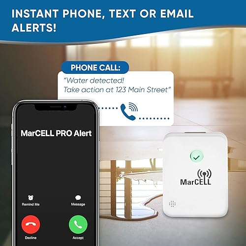 Miniatura 10 de MarCELL PRO - Monitor remoto de temperatura, humedad y potencia de nivel profesional, no necesita WiFi (utiliza la red Verizon) - RV, sala de red