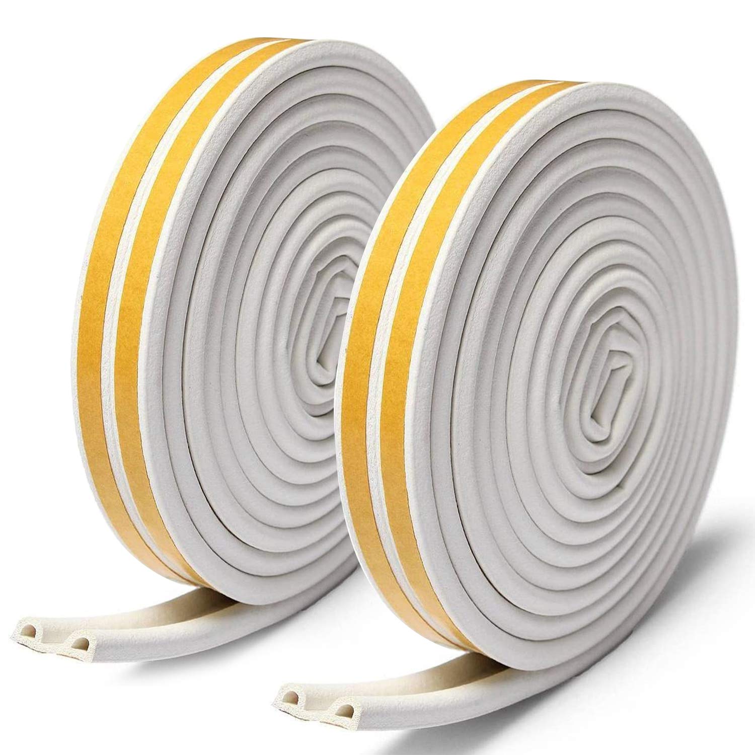 Buy Tebrun 2X Window Draught Excluder Tape, SelfAdhesive Strip Type D