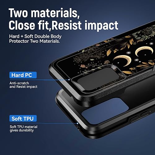 Miniatura 2 de Funda para Moto G Power 5G 2023, probada en caídas de grado militar, resistente, resistente, resistente, a prueba de golpes, funda protectora para