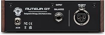 【中古】BlackLionAudio / Auteur DT【マイクプリアンプ】 Auteur DT – Versatile Single Channel Preamp/DI Box – Black