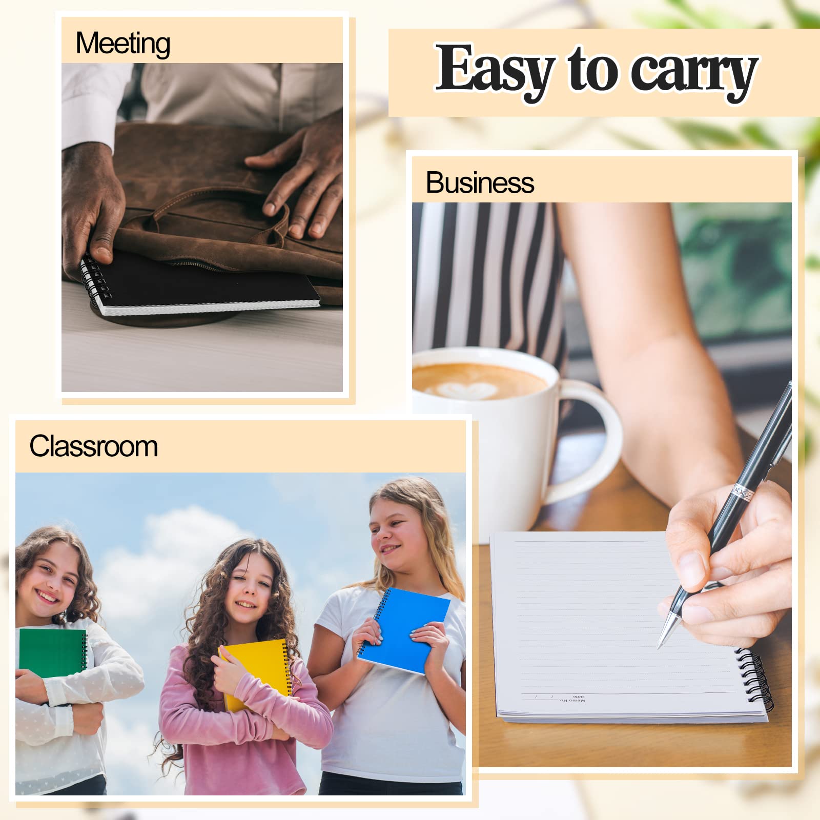 Snapklik.com : 6 Pack Small Left Handed Notebook 8